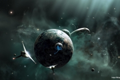 ЯКартинка.РФ-Обои-2880х1620.-Космос-ночью-2