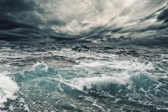 Ocean storm