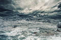 Ocean storm