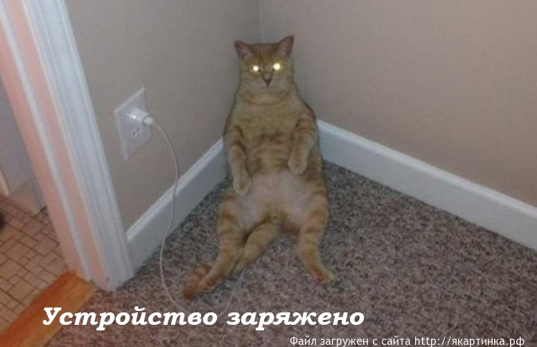 Устройство заряжено