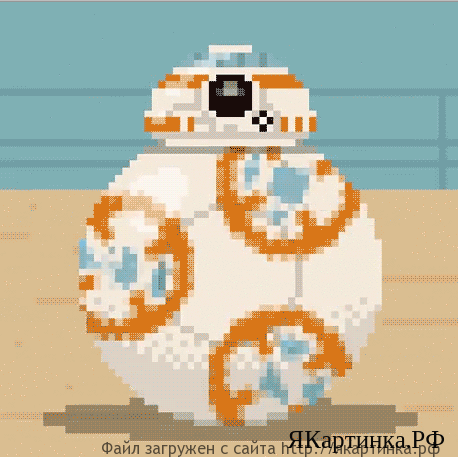 В какую сторону едет робот?