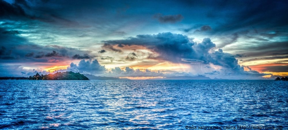 Закат на море Закат на море
